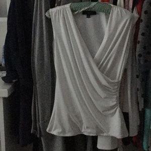 Pretty sleeveless blouse